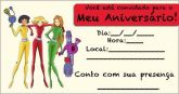 CONVITE MENINA 3 ESPIÃES DE MAIS
